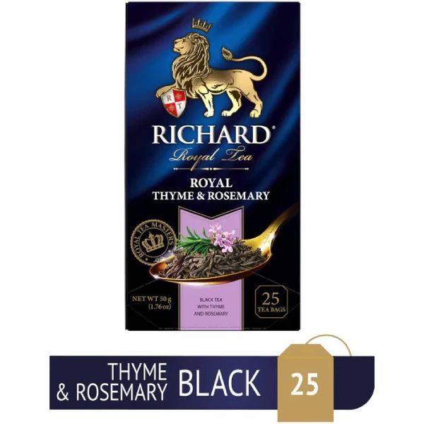 Richard Royal Thyme & Rosemary crni čaj 25 kesica - Slika 1