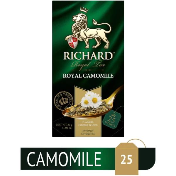 Bezkofeinski čaj od kamilice Richard Royal Camomile - Slika 1