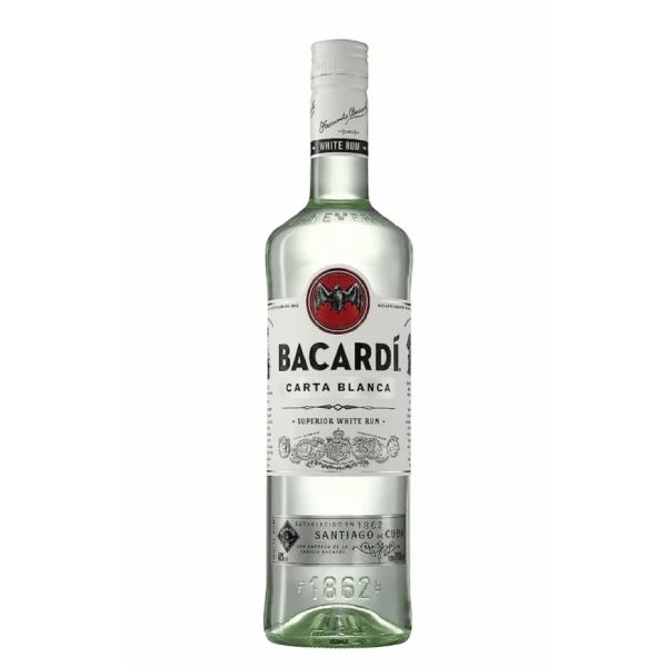 Bacardi Carta Blanca premium karipski svetli rum 0.7l - Slika 1