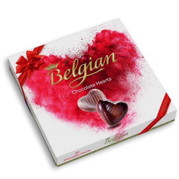 Belgian Hearts čokoladne praline bez konzervansa 200g - Slika 1