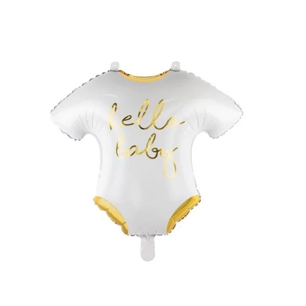 Helijumski balon Hello Baby u obliku bebećeg kostima 86 cm - Slika 1