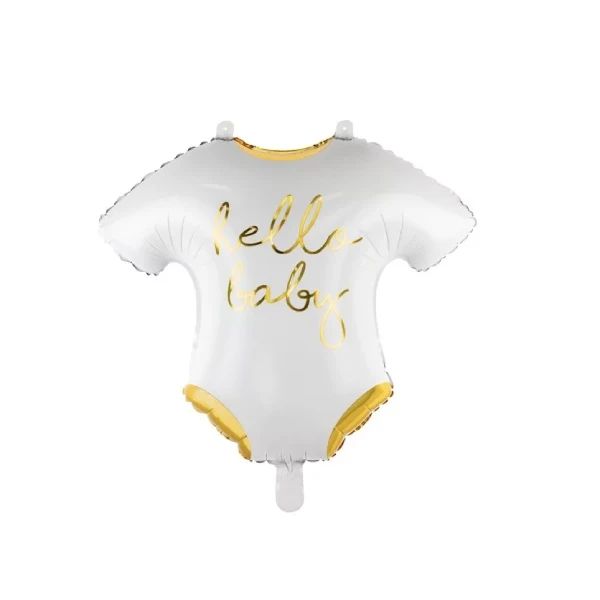 Helijumski balon Hello Baby u obliku bebećeg kostima 86 cm - Slika 1