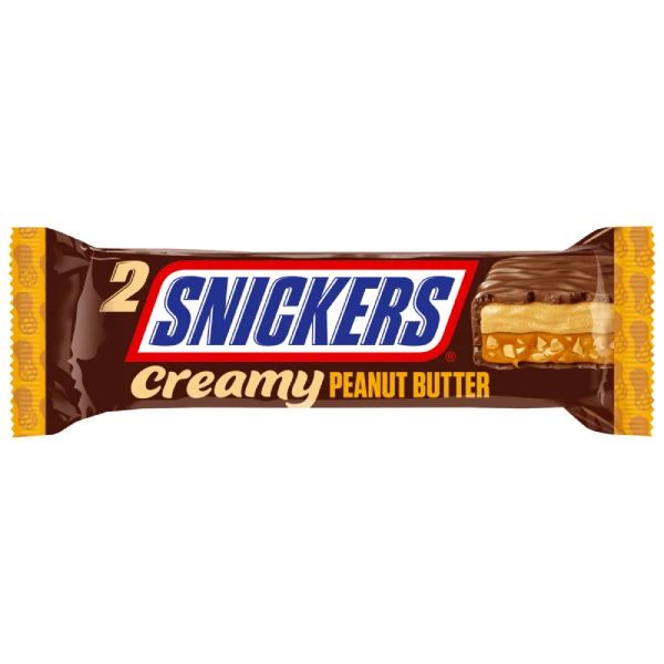 Snickers Creamy mlečna čokoladica sa kikiriki puterom 36.5g Mars - Slika 1