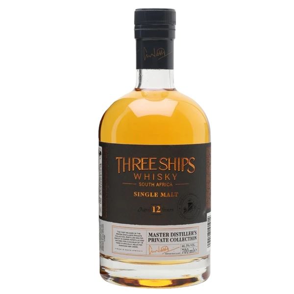 Three Ships 12-godišnji južnoafrički single malt viski James Sedgwick - Slika 1