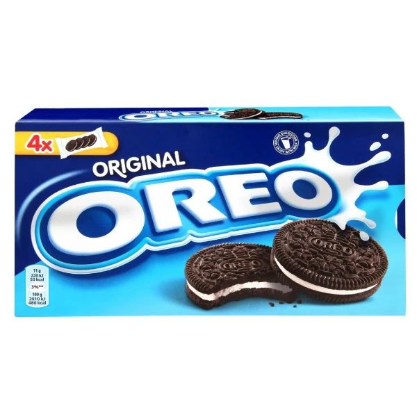 Oreo Classic hrskavi biskvit sa kremastim vanila punjenjem 176g - Slika 1