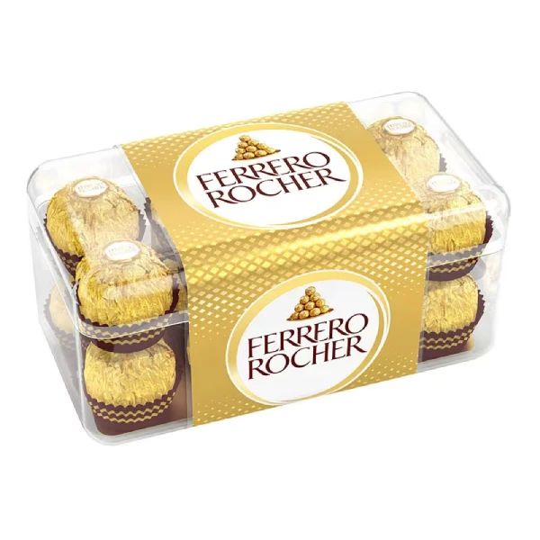Ferrero Rocher premium čokoladne praline sa kremom i lešnicima 200g - Slika 1