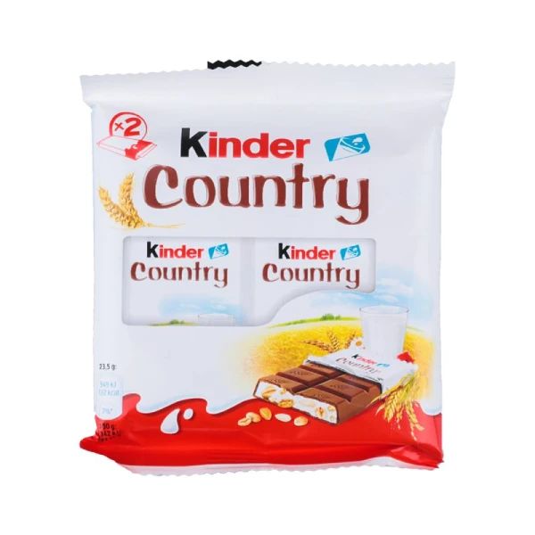 Kinder Country mlečna čokolada sa hrskavim žitaricama 23g Ferrero - Slika 1