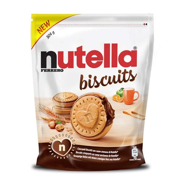 Nutella Biscuit čokoladni biskvit sa bogatom Nutella kremom Ferrero - Slika 1