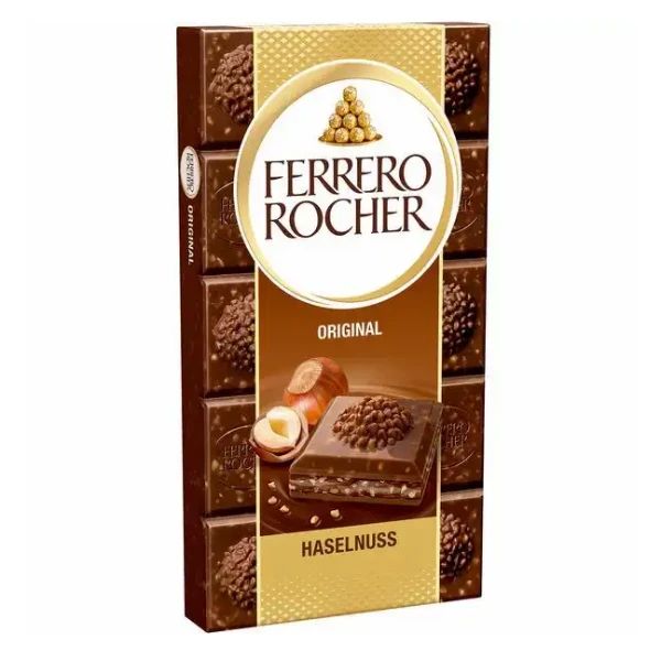 Ferrero Rocher fine premium praline sa kremastim kakao punjenjem 90g - Slika 1