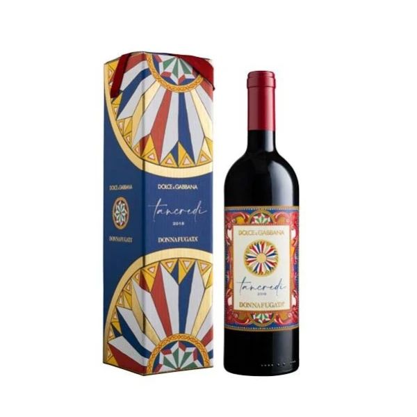 Donnafugata Dolce&Gabbana Tancredi sicilijansko suvo crveno vino barik - Slika 1