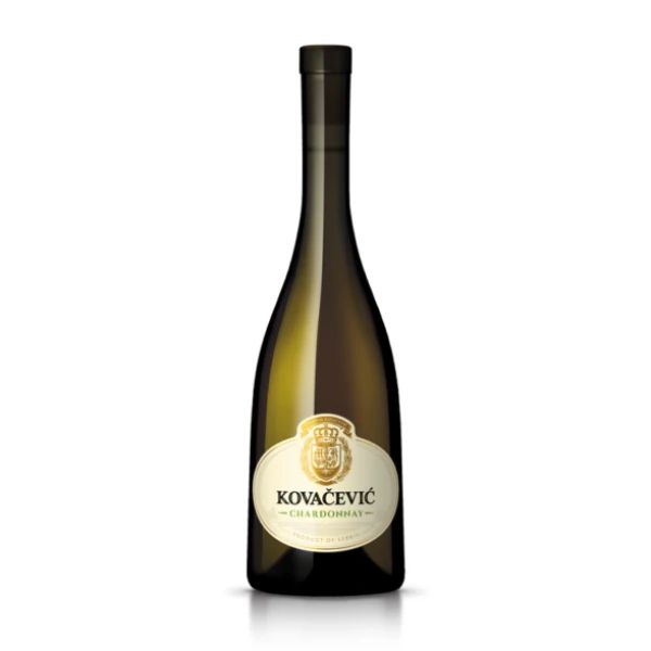 100% fruškogorski Chardonnay Kovačević 0,75l - Slika 1