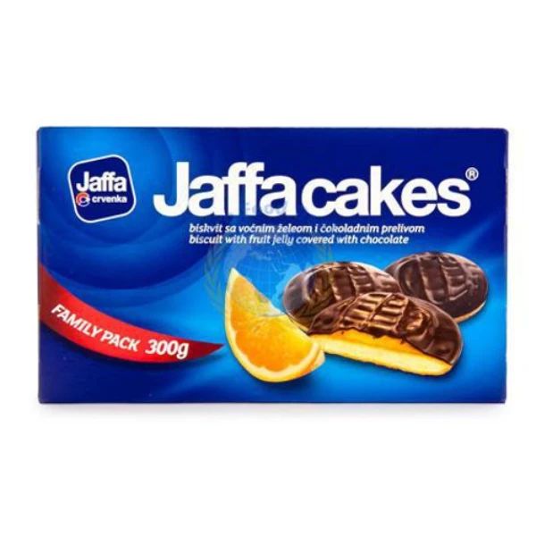 Jaffa biskvit sa osvežavajućim narandžinim želeom i čokoladom 300g - Slika 1