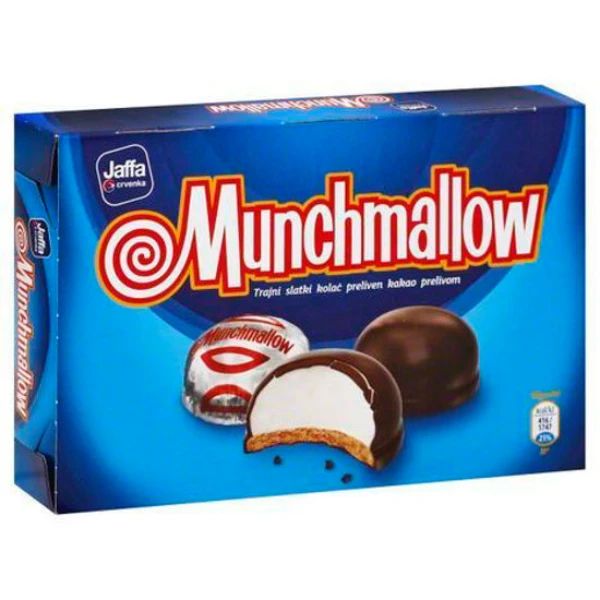 Munchmallow Family mekani penasti slatkiš prekriven čokoladom 210g - Slika 1