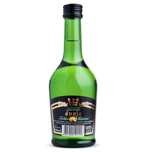 Takovo Dunja domaća rakija od kvalitetne dunje sa 40% alkohola 0.05l - Slika 1