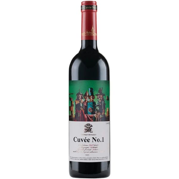Zvonko Bogdan Cuvee No.1 - Barik vino sa zlatnom medaljom 0,75L - Slika 1