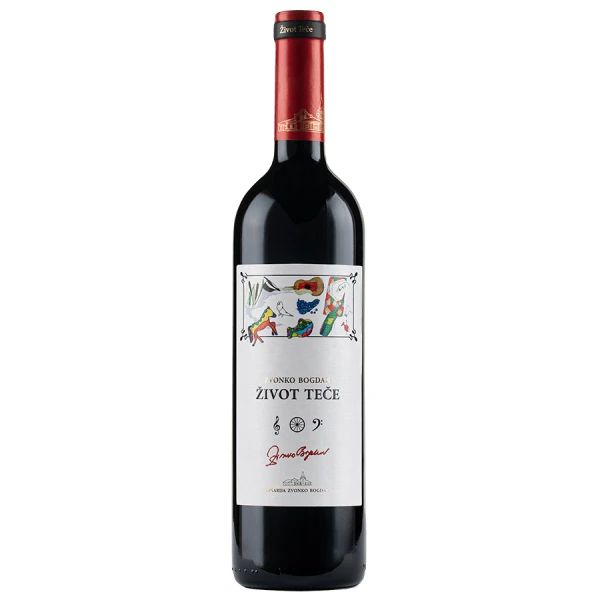 Zvonko Bogdan Život teče - Premium Merlot sa bobičastim voćem 0,75L - Slika 1