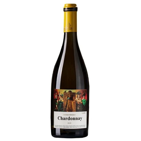 Zvonko Bogdan Chardonnay  0,75L - Puno belo vino retro ukusa - Slika 1