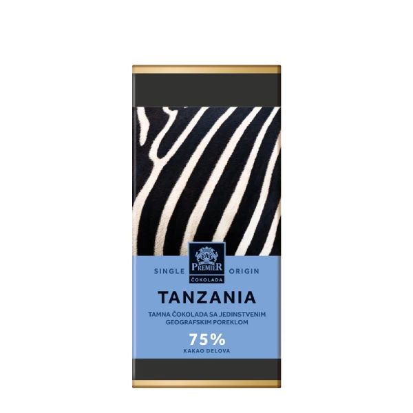 Premier čokolada Tanzania od premium kakaoa i 50% organskih sastojaka - Slika 1