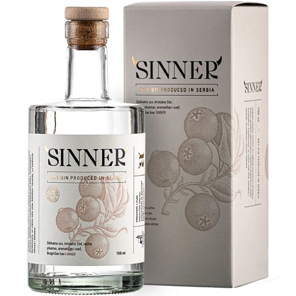 Premium Dry Gin Sinner Gift Box Podrum Palić - Slika 1