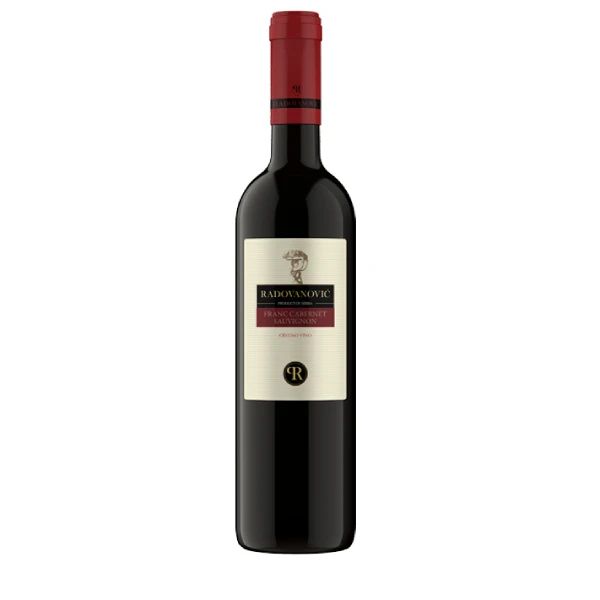 Radovanović rubin crveno vino Cabernet Sauvignon Franc 0,75l - Slika 1