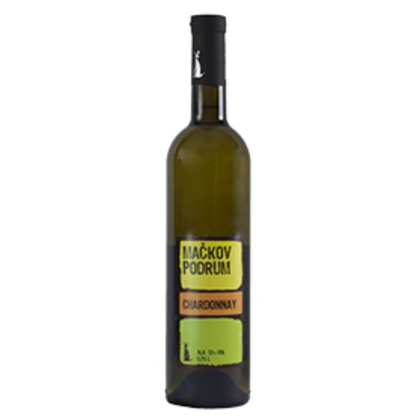 Chardonnay fruškogorskih sorti Mačkov podrum 0,75l - Slika 1