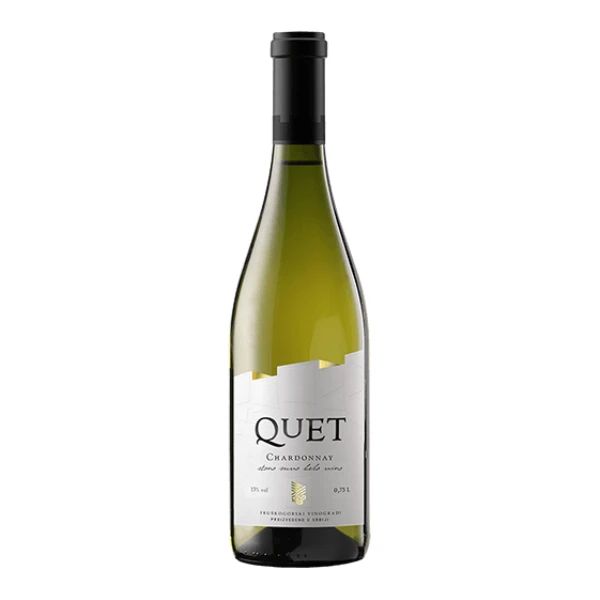 Quet Chardonnay sa ukusom citrusa i egzotičnog voća 0.75l - Slika 1