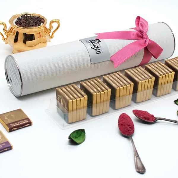 White Chocolate Tube set voćnih i orašastih čokolada 300g Eugen - Slika 1