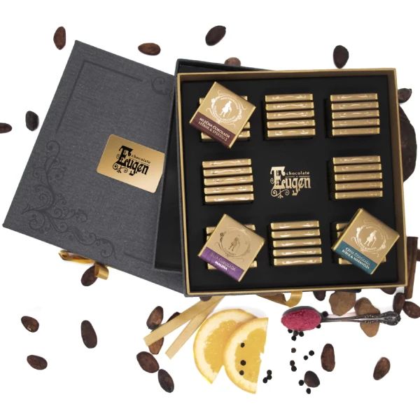 Chocolate Harmony Lux poklon set 40 različitih Eugen čokolada 400g - Slika 1
