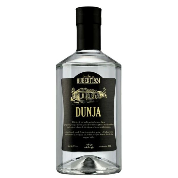 Hubert 1924 rakija od dunje stara dve godine 0,7l - Slika 1