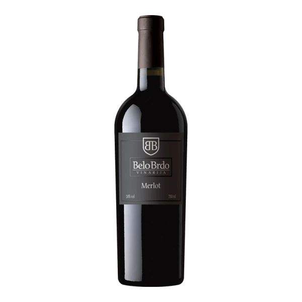 Belo Brdo Black Label Merlot barik berba 2020 0,75 - Slika 1