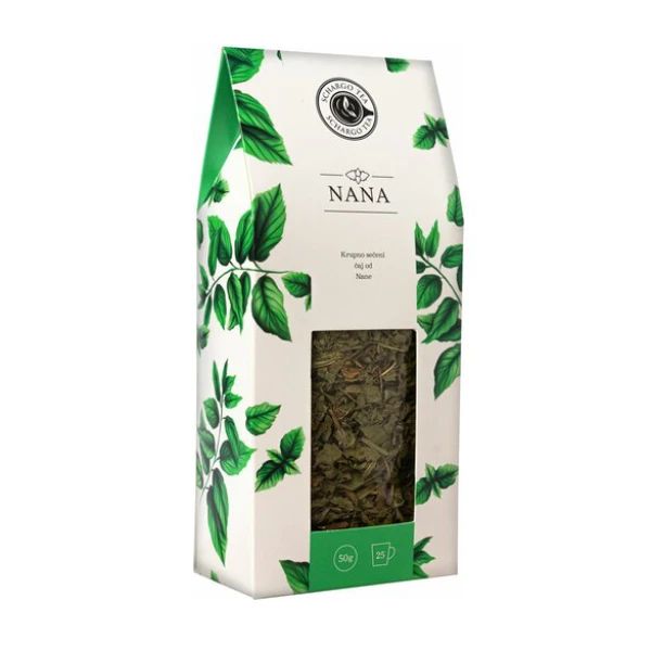 Schargo Tea Nana biljni čaj od krupnih listova nane 100g - Slika 1