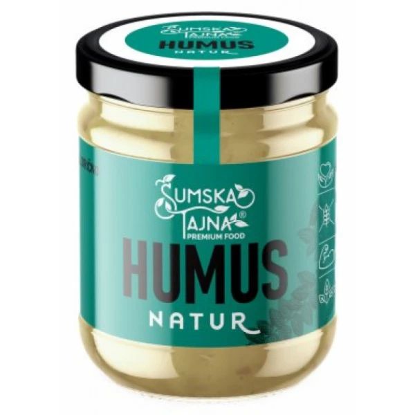 Šumska Tajna Natur Humus visokoproteinski bezglutenski namaz 175g - Slika 1