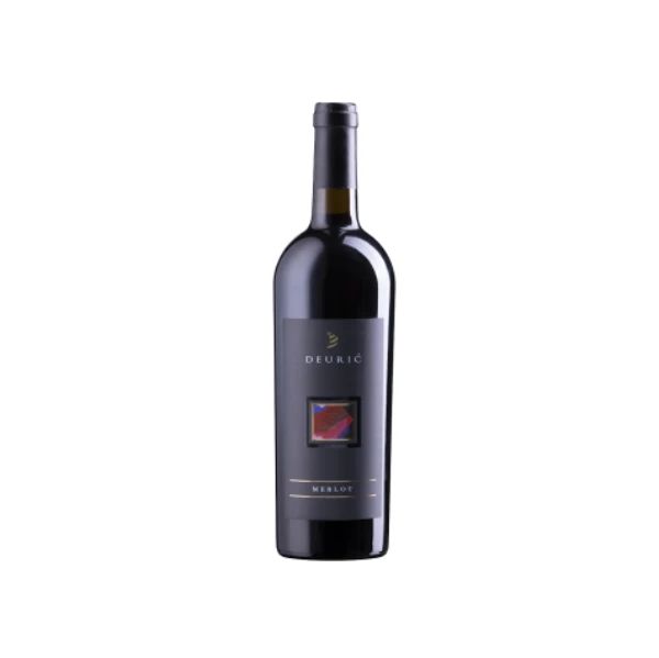 Merlot Deurić crveno suvo barik vino 0,75 - Slika 1