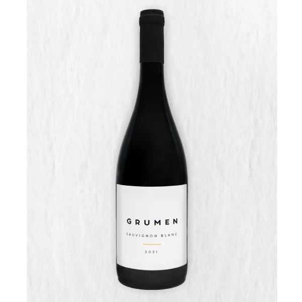 Grumen Sauvignon Blanc suvo vino staro 5 godina 0,75 - Slika 1