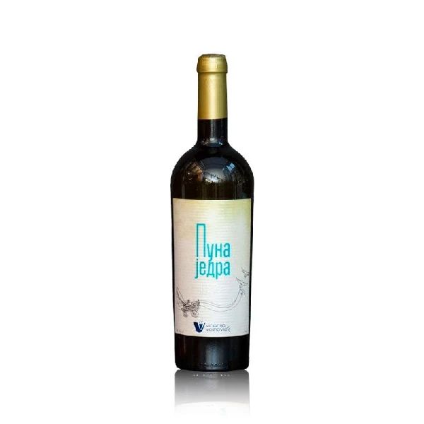 Vojnović Puna jedra suvo belo vino barrique 0.75l - Slika 1